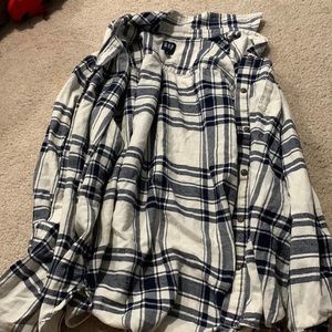 Flannel button up